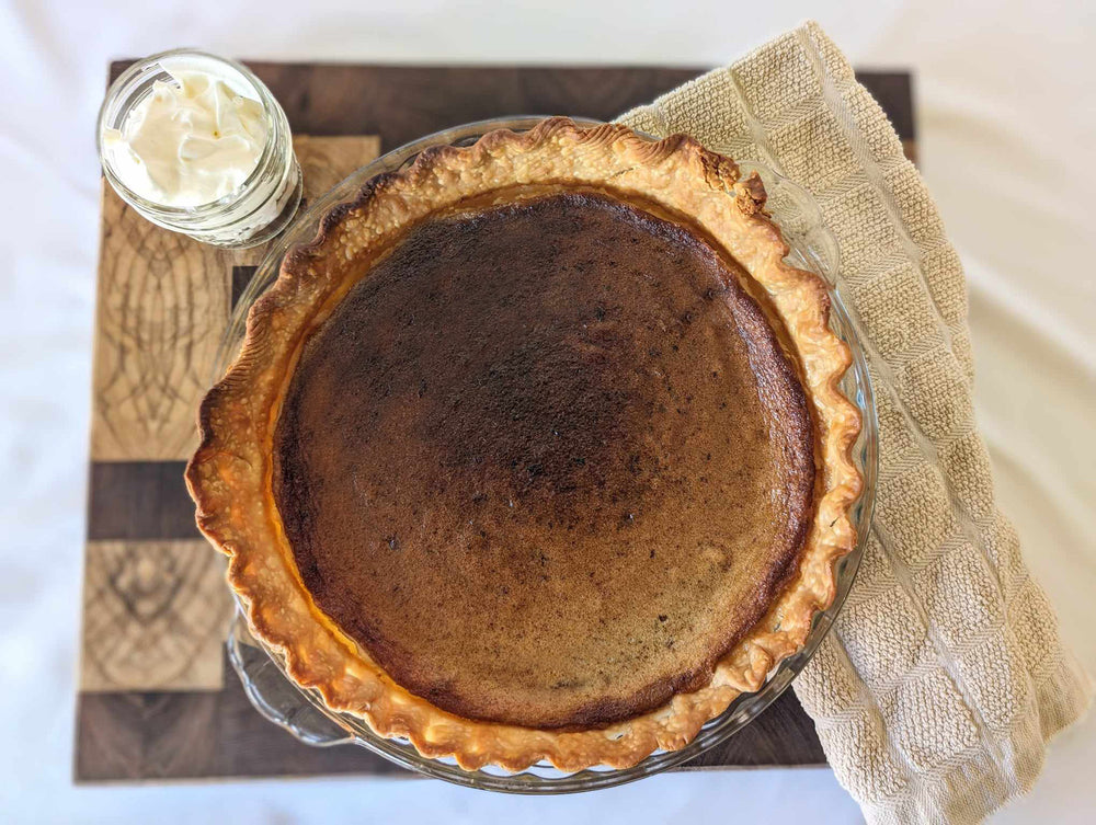 Honey Bourbon Pie