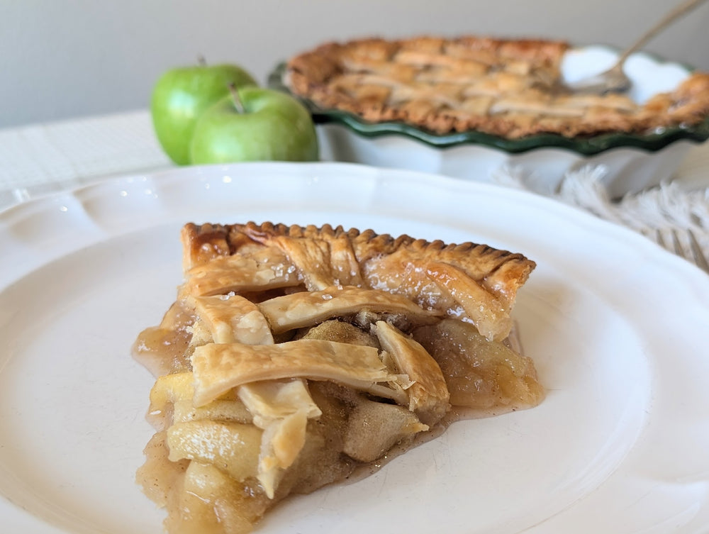 Apple pie filling jar from Happy Hippo Bakery