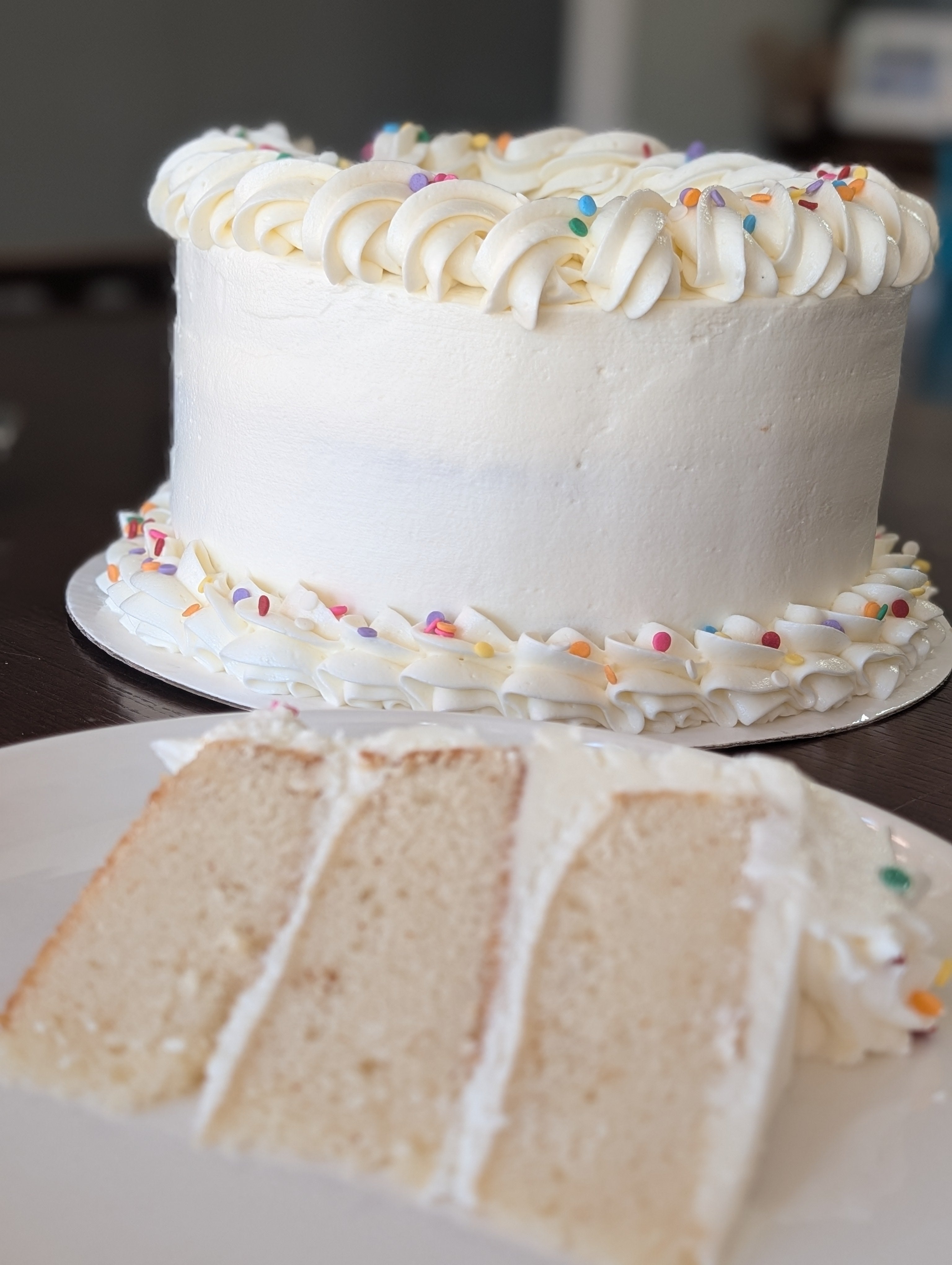 Vanilla Celebration Cake